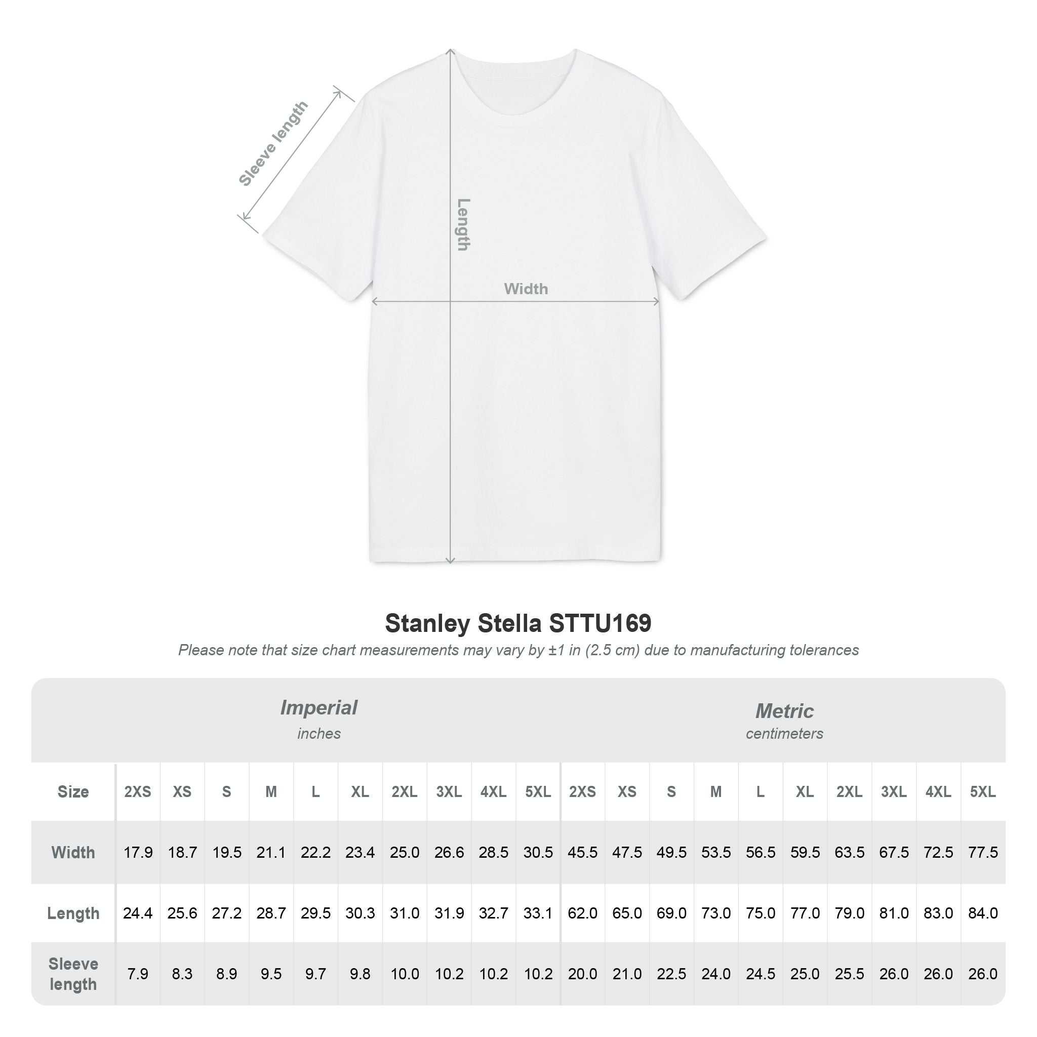 T-Shirt | BS-TS02, Champagner/Weiß