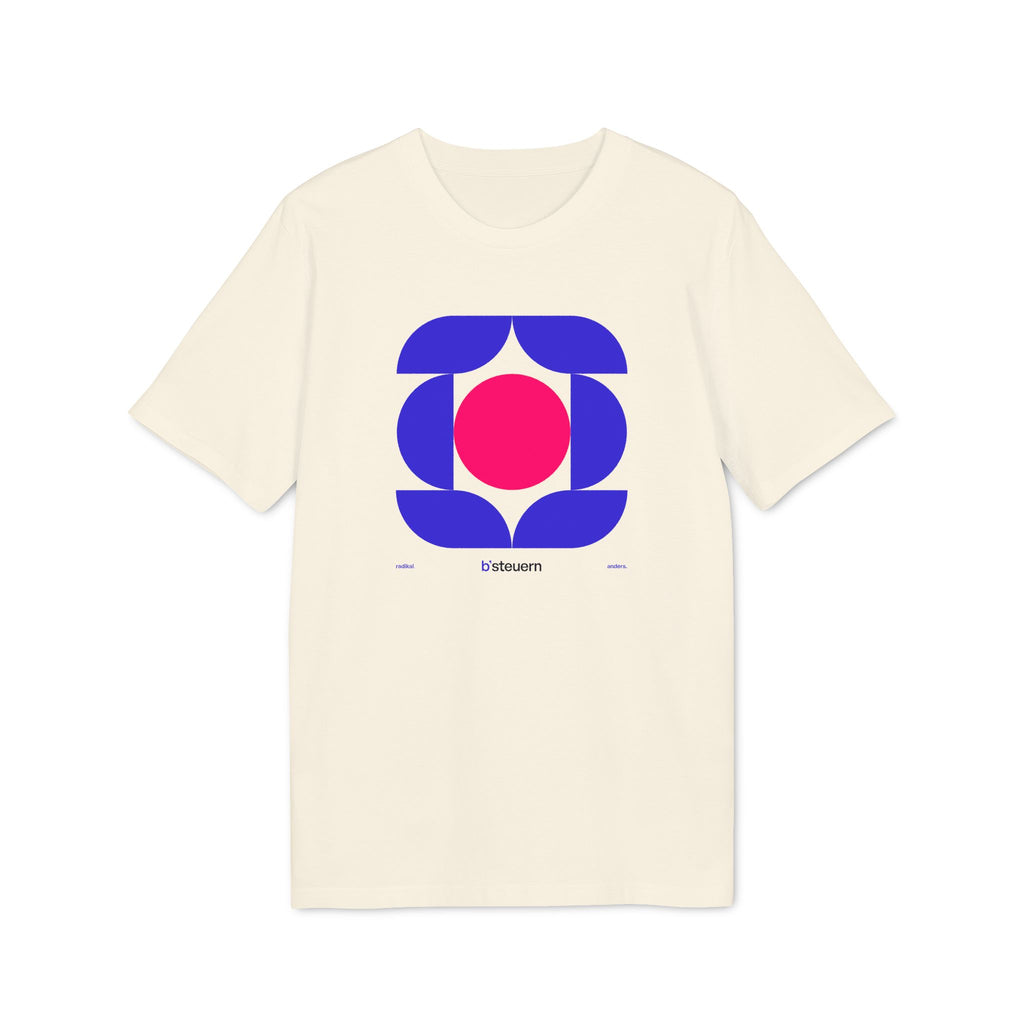 T-Shirt | BS-TS02, Champagner/Weiß