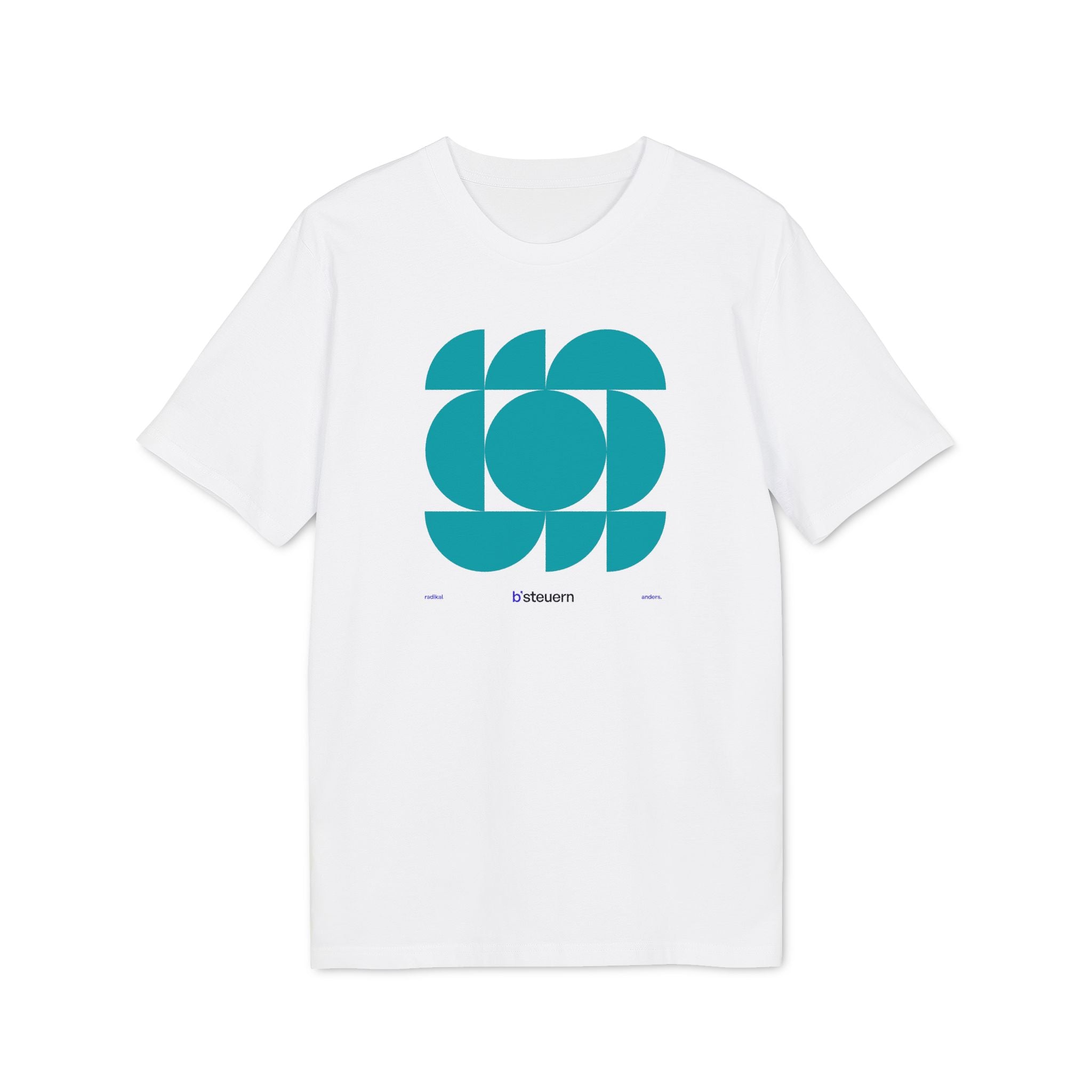 T-Shirt | BS-TS01, Champagner/Weiß