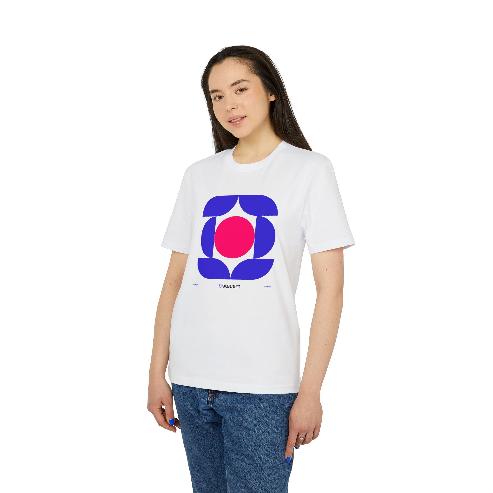 T-Shirt | BS-TS02, Champagne/White