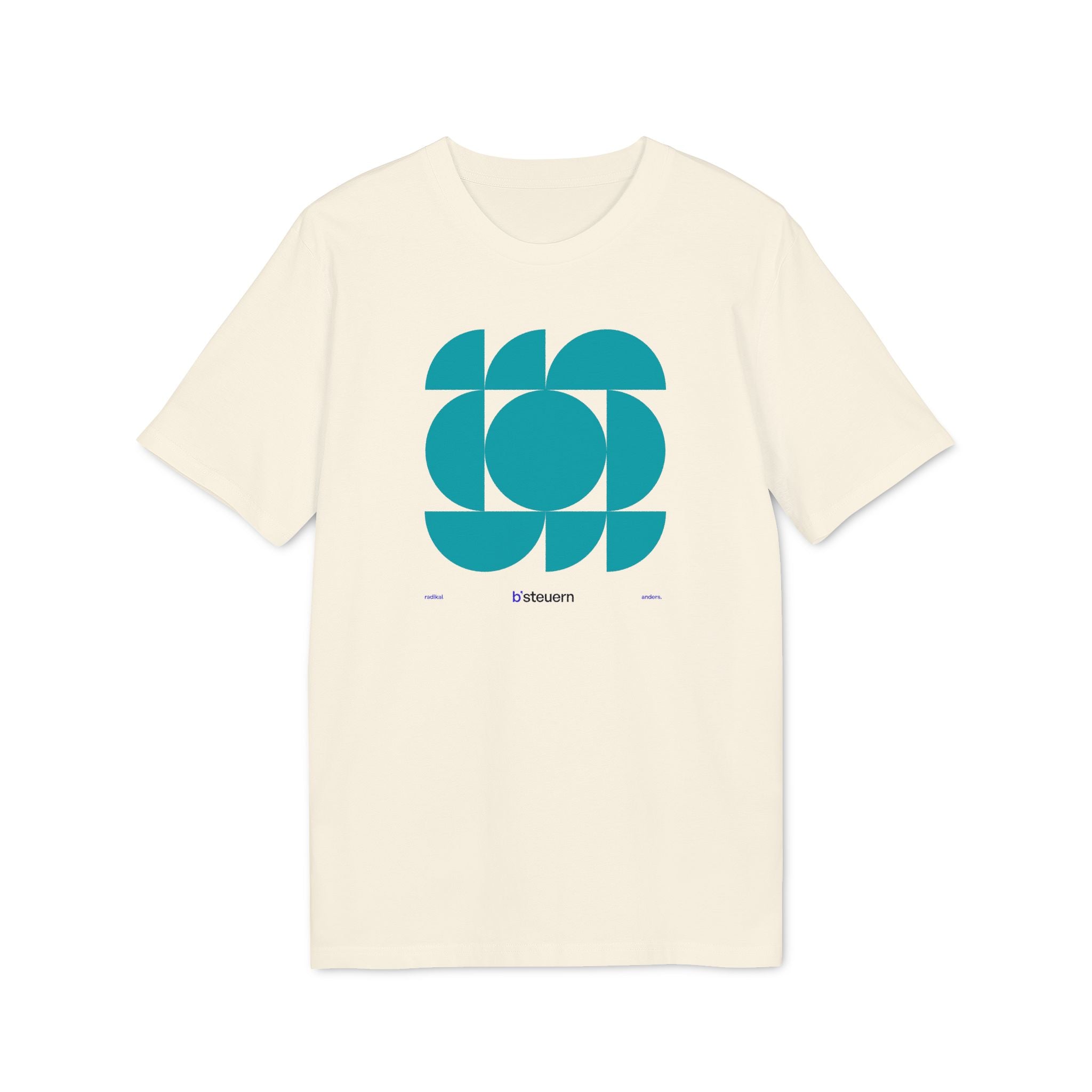 T-Shirt | BS-TS01, Champagner/Weiß