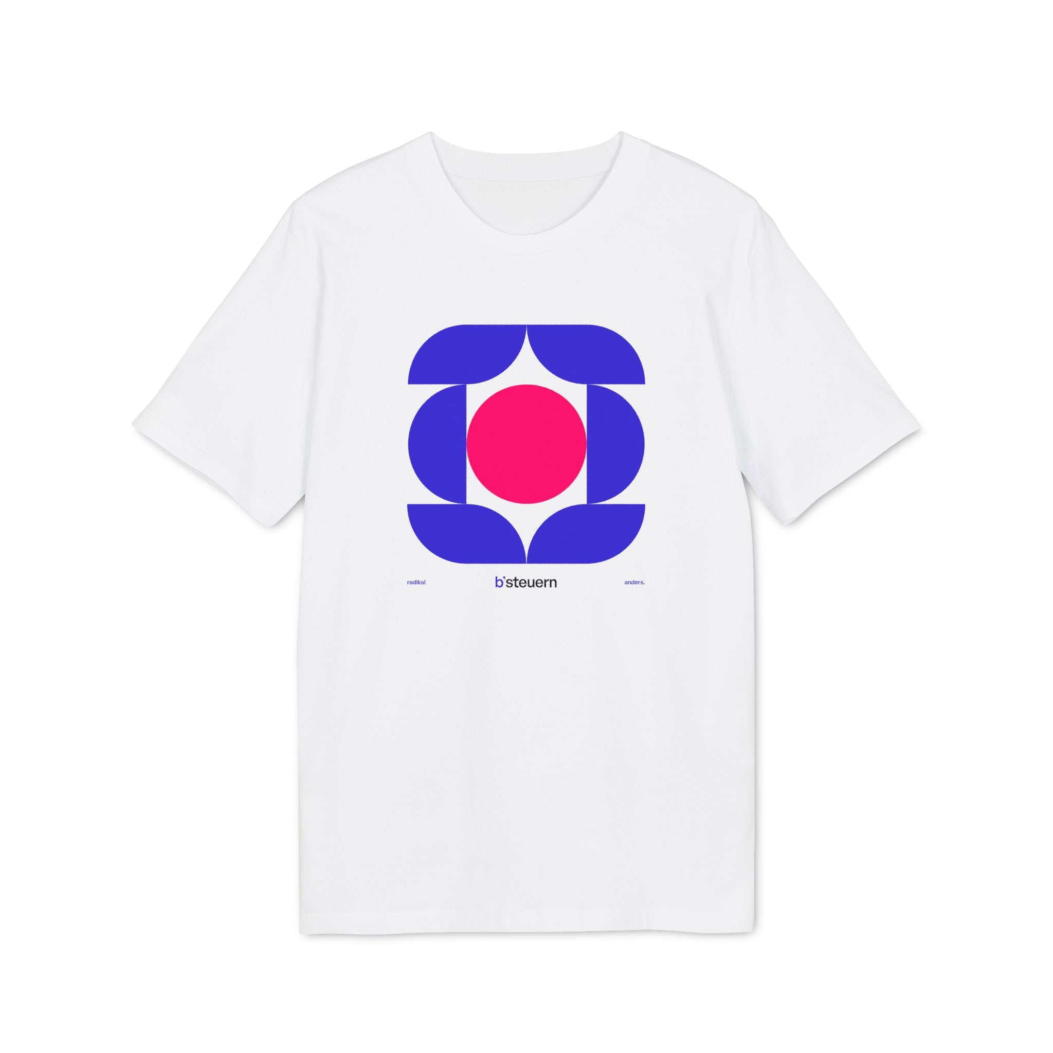 T-Shirt | BS-TS02, Champagner/Weiß