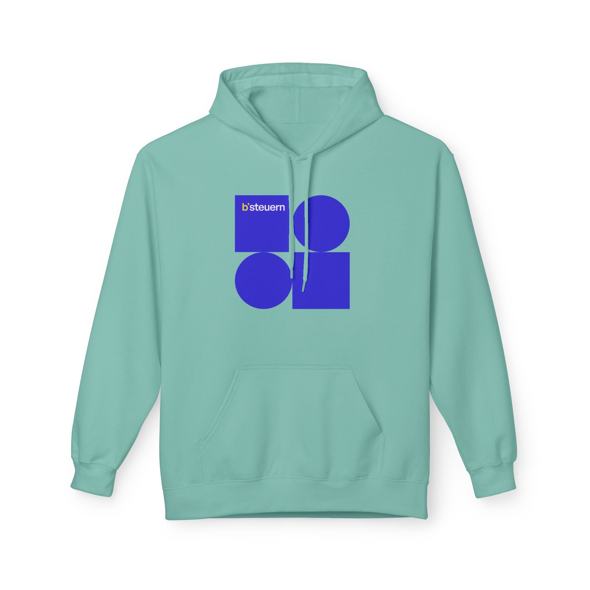 Hoodie | BS-H06, Turquoise/White