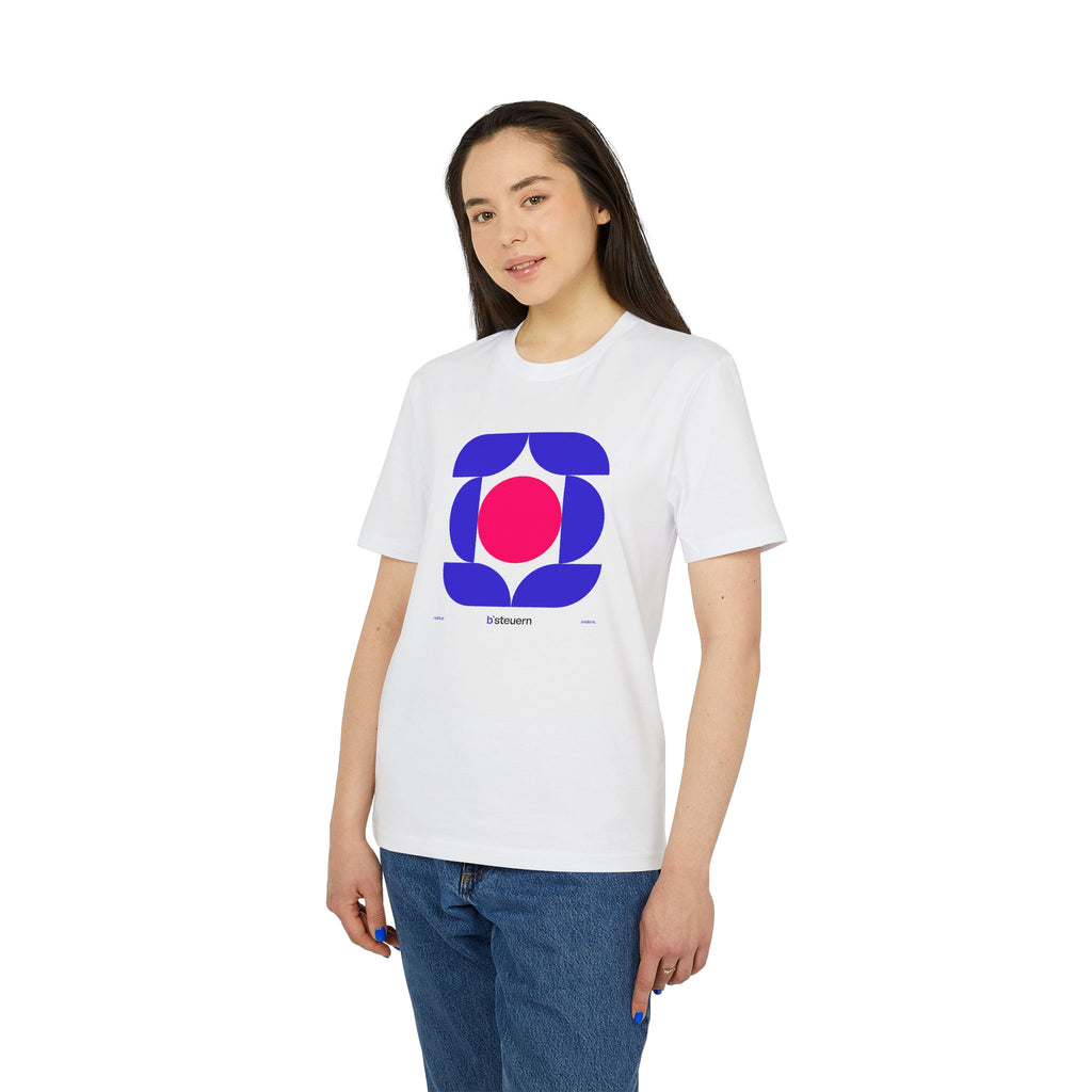 T-Shirt | BS-TS02, Champagner/Weiß